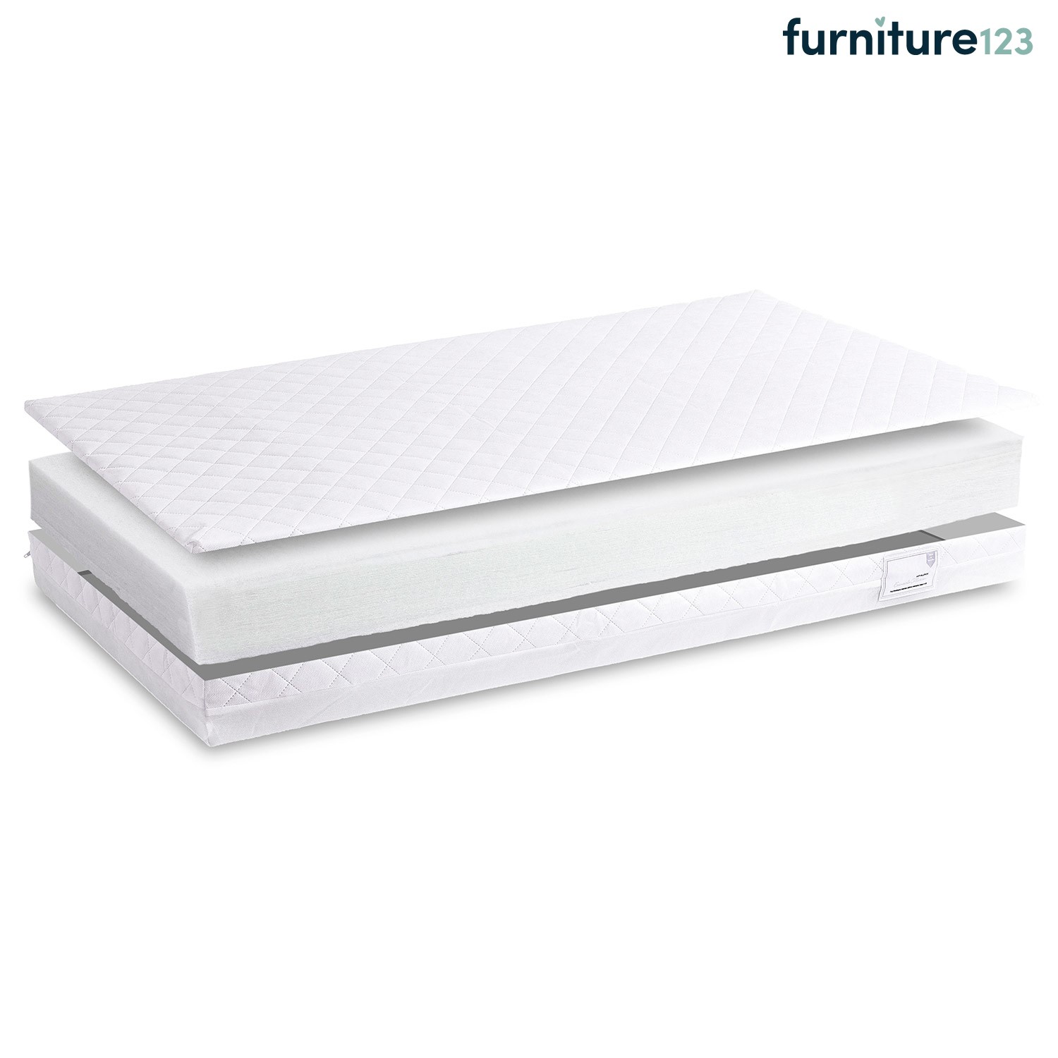 Premium Fibre Cot Bed Mattress 140cm x 70cm Cub BuyItDirect.ie