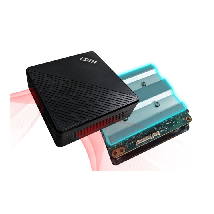 MSI Cubi N ADL S SFF Intel N100 4GB RAM 128GB SSD Windows 11 Pro Mini PC