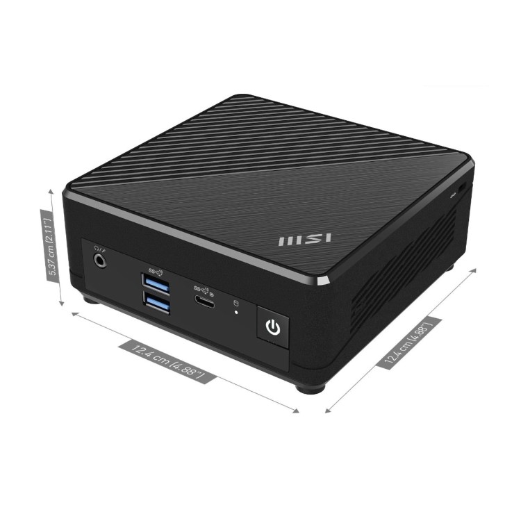 MSI Cubi N ADL S SFF Intel N100 4GB RAM 128GB SSD Windows 11 Pro Mini PC