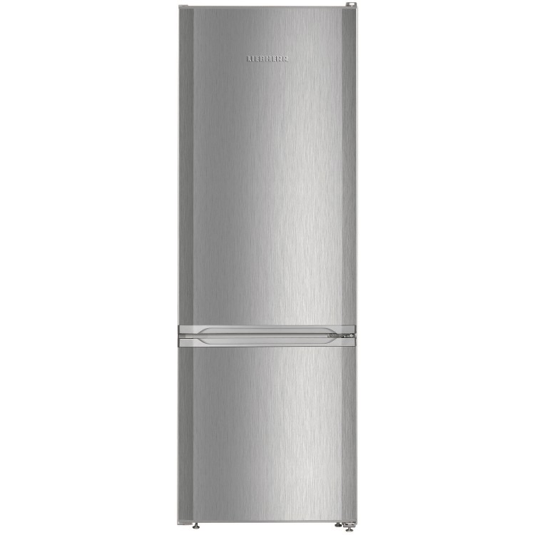 Refurbished Liebherr CUel2831 Freestanding 265 Litre 70/30 Fridge Freezer With VarioSpace Stainless Steel