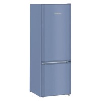 Refurbished Liebherr CUfb2831 Freestanding 265 Litre Fridge Freezer Blue