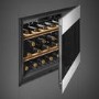 Smeg 21 Bottle Capacity Built In Single Zone Wine Cooler - Stainless Steel