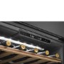 Smeg 29 Bottle Capacity Built-In Dual Zone Wine Cooler - Stainless Steel