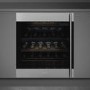 Smeg 38 Bottle Capacity Built In Dual Zone Wine Cooler - Stainless Steel
