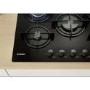 Candy CVW7BB 75cm 5 Burner Gas Hob - Black