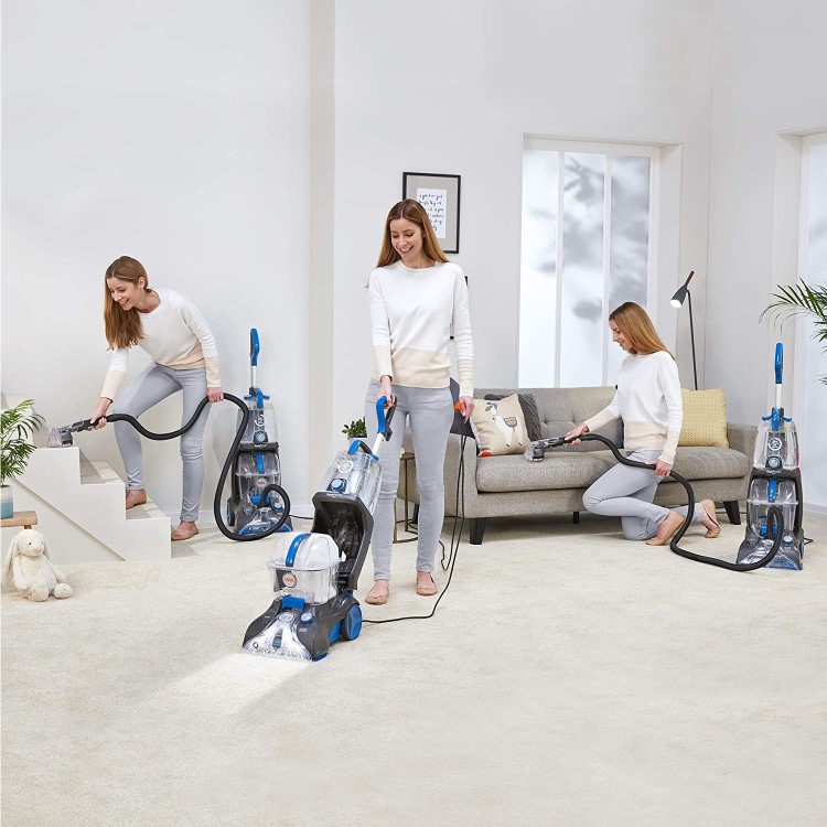 Vax Rapid Power Plus Carpet Cleaner - Grey And Blue
