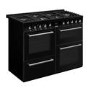 Smeg Concert 110cm Dual Fuel Range Cooker - Black