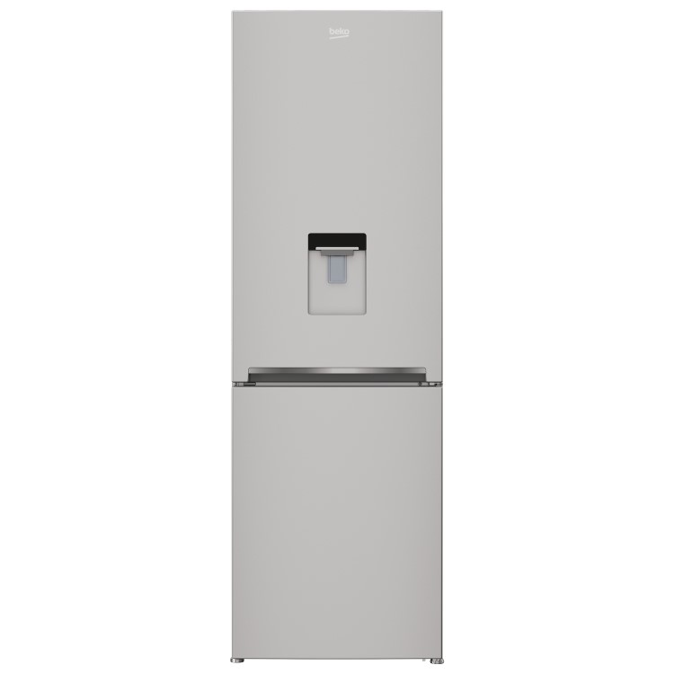 Beko CXFG1685DS Frost Free Freestanding Fridge Freezer With Water Dispenser - Silver