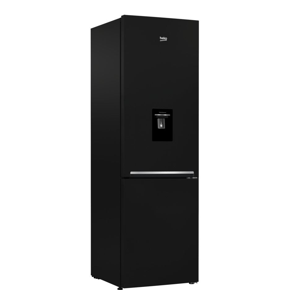 Beko CXFG1685DTB 6040 Freestanding Fridge Freezer With NonPlumbed Water Dispenser Black