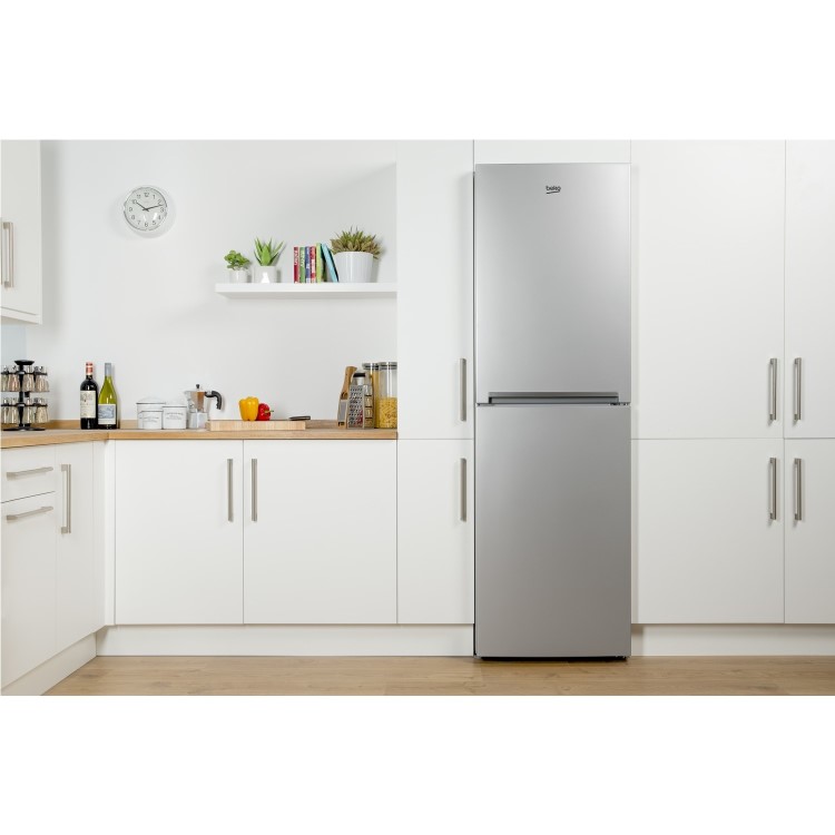 Beko CXFG1691S Freestanding Frost Free Fridge Freezer - Silver