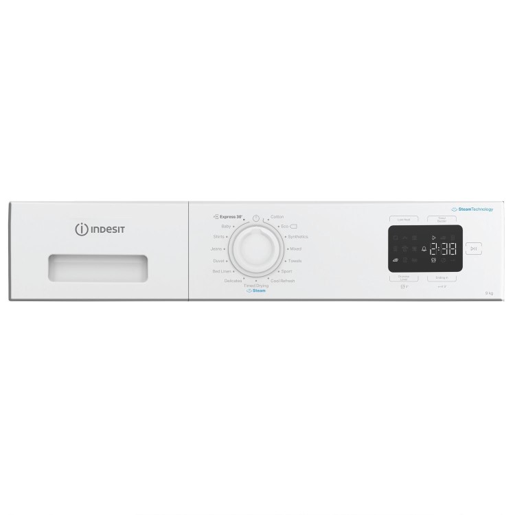 Indesit 9kg Heat Pump Dryer - White