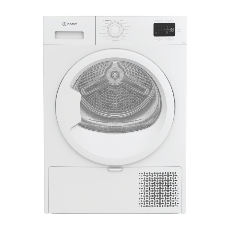 Indesit 7kg Heat Pump Dryer - White