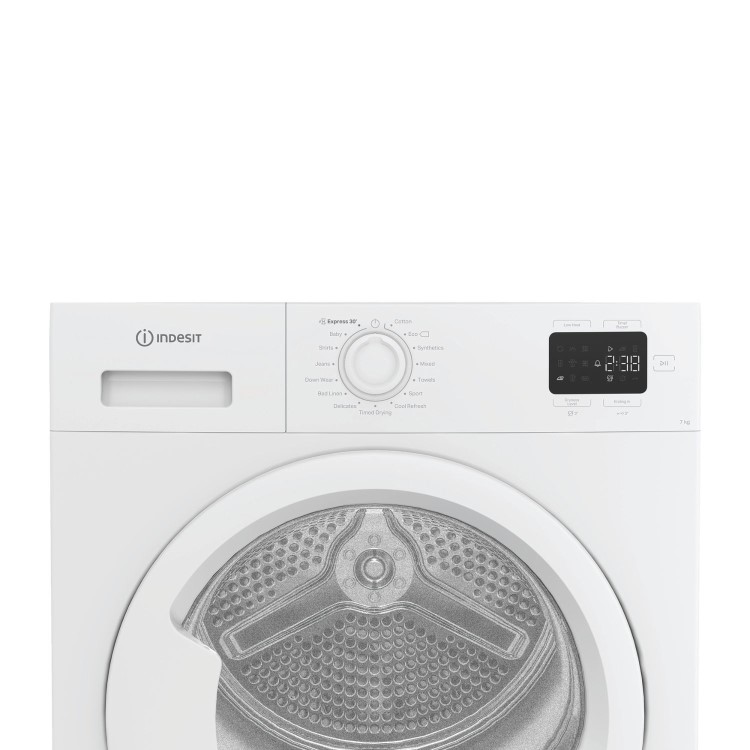 Indesit 7kg Heat Pump Dryer - White