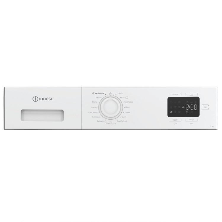 Indesit 7kg Heat Pump Dryer - White