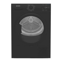 Indesit 8kg Heat Pump Tumble Dryer - Black