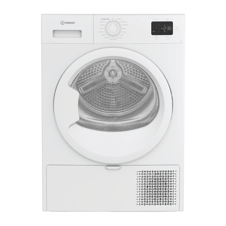 Indesit 8kg Heat Pump Dryer - White