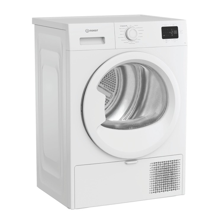 Indesit 8kg Heat Pump Dryer - White