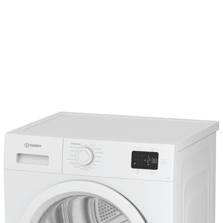 Indesit 8kg Heat Pump Dryer - White
