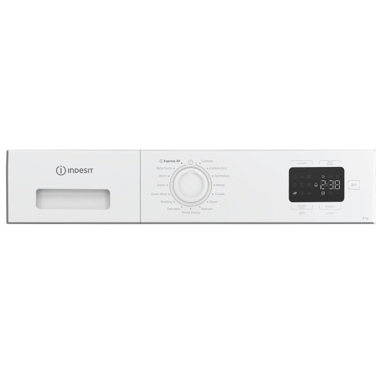 Indesit 8kg Heat Pump Dryer - White