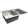 Taylor & Moore Single Bowl Right Hand Drainer Stainless Steel Kitchen Sink