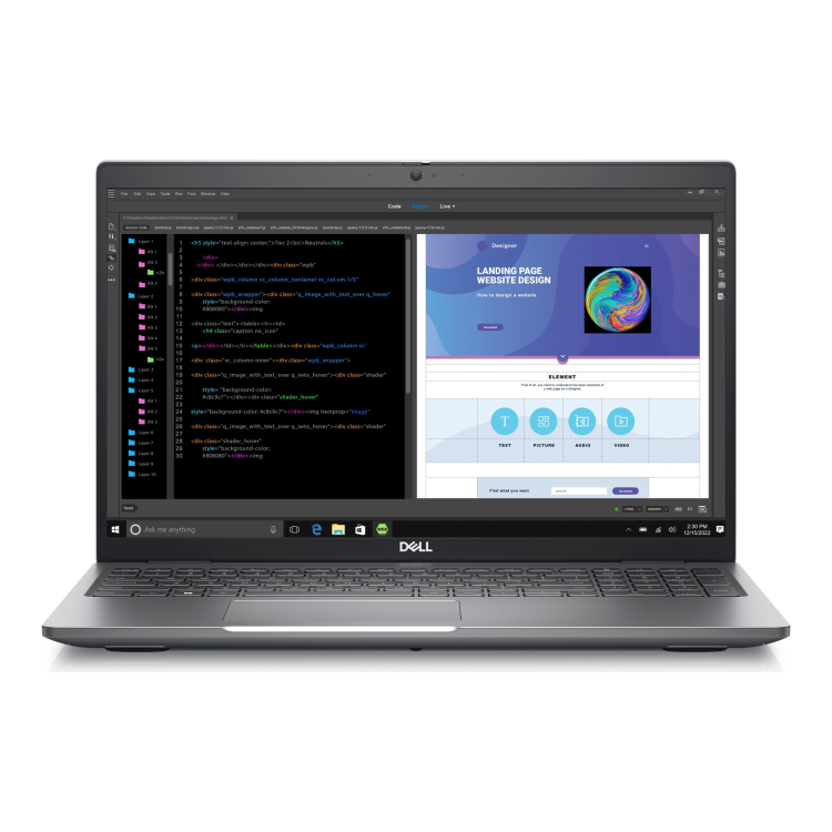 Dell Precision 3580 Intel Core i7 16GB RAM 512GB SSD 15.6 Inch Windows 11 Pro Laptop