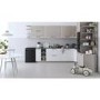 Indesit Fast&Clean Freestanding Dishwasher - Push&Go Black