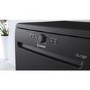 Indesit Fast&Clean Freestanding Dishwasher - Push&Go Black