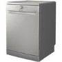 Refurbished Indesit Fast&Clean D2FHK26SUK 14 Place Freestanding Dishwasher Silver