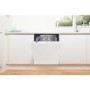 Indesit Push&Go Integrated Dishwasher - White control panel