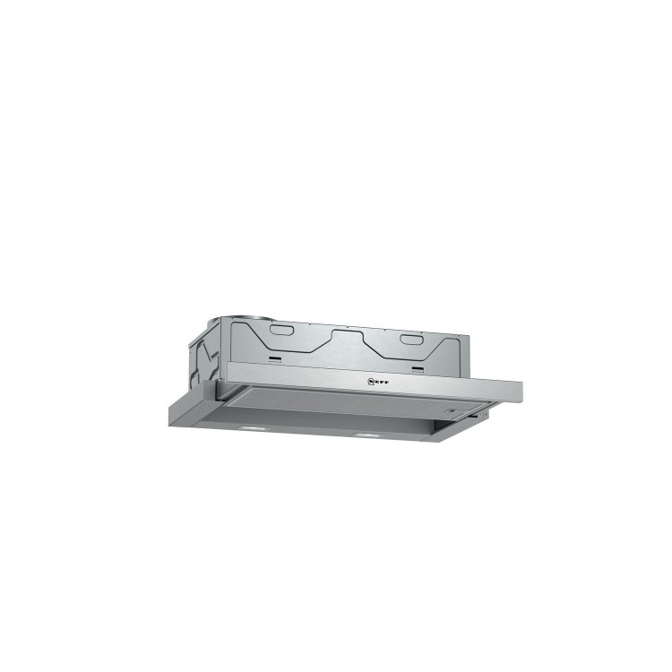 Refurbished Neff N50 D46ED22N1B 60cm Telescopic Cooker Hood Silver