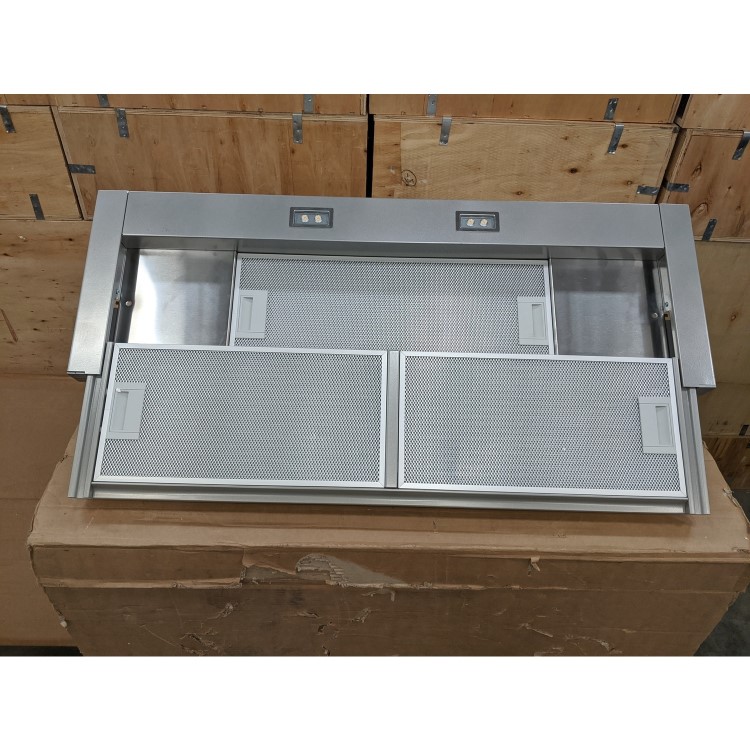 Refurbished Neff D49ED22N0B 90cm Telescopic Canopy Cooker Hood Silver Metallic