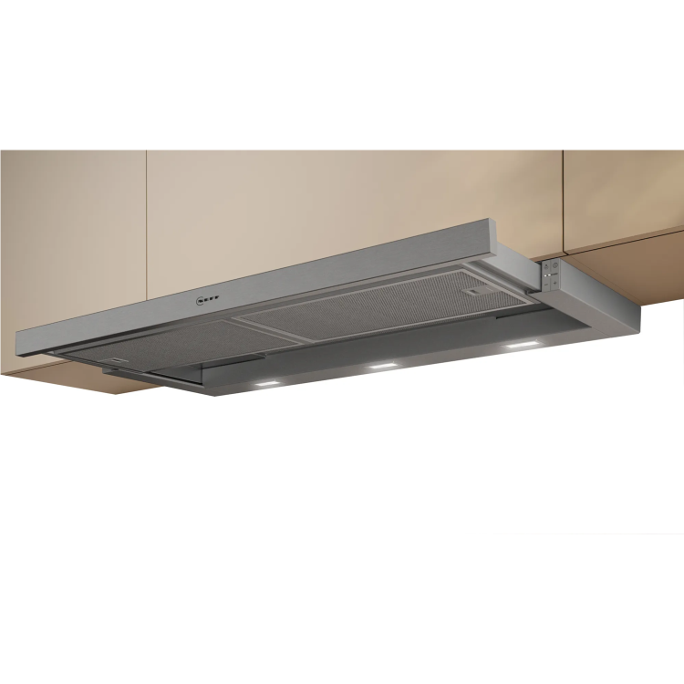 Neff N50 Telescopic 90cm Canopy Cooker Hood - Silver