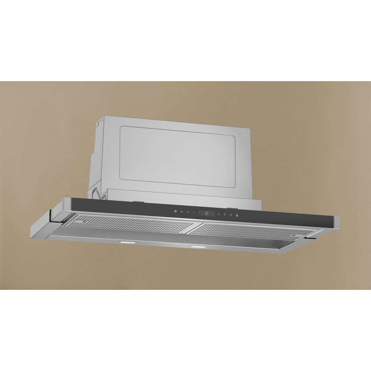 Neff D49PU54X0B 90cm Touch Control Telescopic Canopy Cooker Hood Stainless Steel
