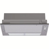 Neff D5625X0GB 53cm Wide Canopy Cooker Hood - Silver Grey Metallic