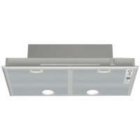 Neff D5855X0GB 73cm Wide Canopy Cooker Hood Silver Metallic
