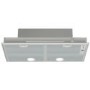 Neff D5855X0GB 73cm Wide Canopy Cooker Hood Silver Metallic