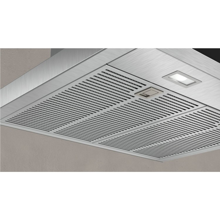 Refurbished Neff N70 Touch Control D65BMP5N0B 60cm Cooker Hood Stainless Steel