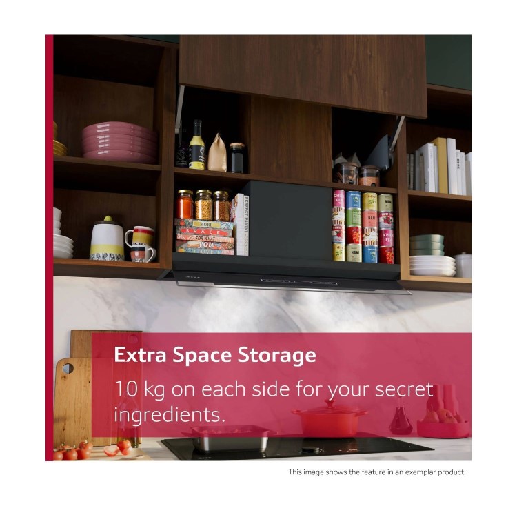 Neff N50 Series 90cm Canopy Cooker Hood  - Matt Black