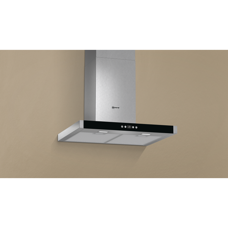 NEFF D76MH52N1B N50 60cm Box Design Cooker Hood - Stainless Steel