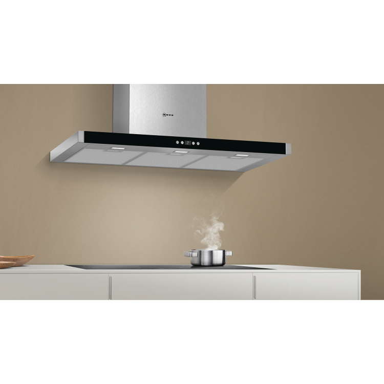 Refurbished Neff N50 D79MH52N1B 90cm Chimney Cooker Hood Stainless Steel
