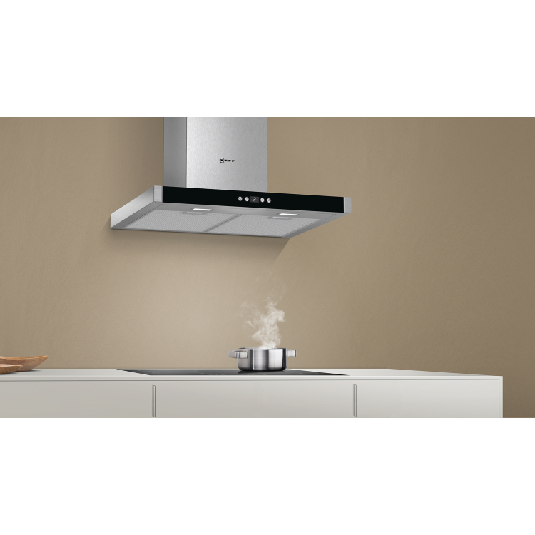 NEFF D76MH52N1B N50 60cm Box Design Cooker Hood - Stainless Steel