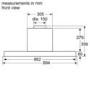 Refurbished Neff D94XAF8N0B 90cm Canopy Cooker Hood