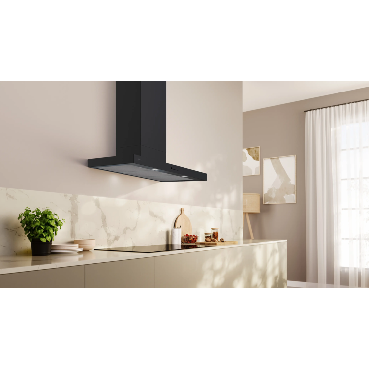Neff N50 Series 90cm Chimney Cooker Hood - Matt Black