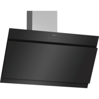 Refurbished Neff N50 D95IHM1S0B 90cm Angled Cooker Hood Black