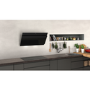 Refurbished Neff N50 D95IHM1S0B 90cm Angled Cooker Hood Black