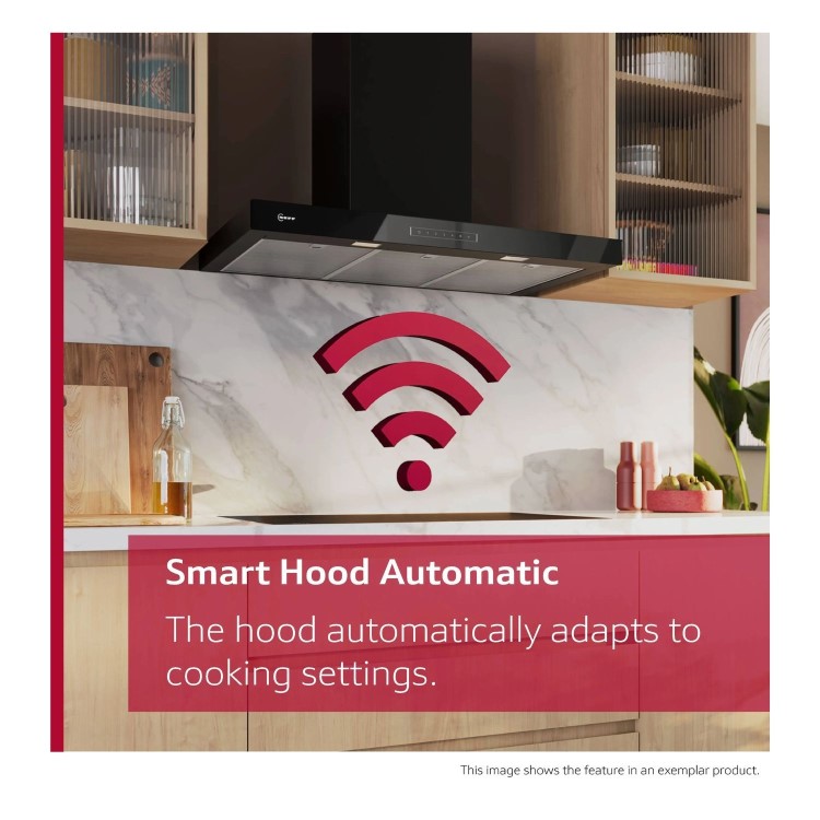 Neff N70 Series 90cm Chimney Cooker Hood - Matt Black