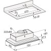 Miele DA2578 70cm Canopy Cooker Hood - Stainless Steel