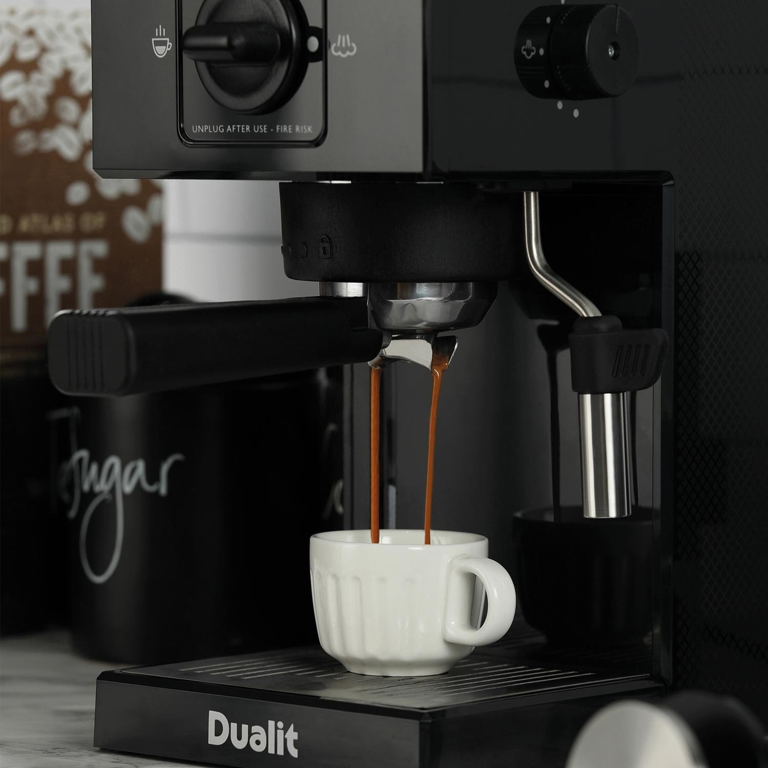 Dualit 84470 Semi Automatic Bean To Cup Coffee Machine - Black - Page 1 ...
