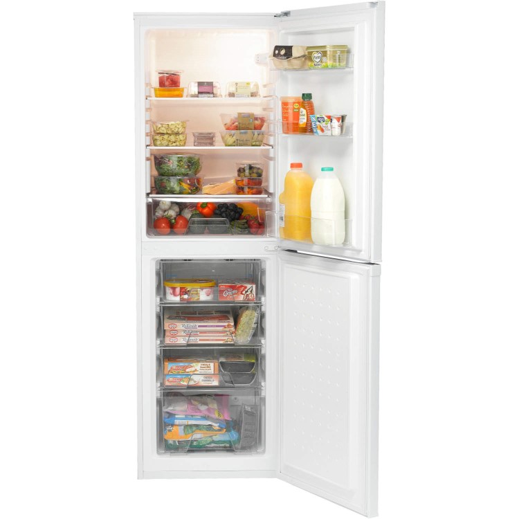 Indesit DAA55NF1 255L Freestanding Fridge Freezer Polar White