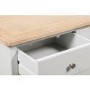 Darley Two Tone Wide Chest of Drawers in Solid Oak and Light Grey